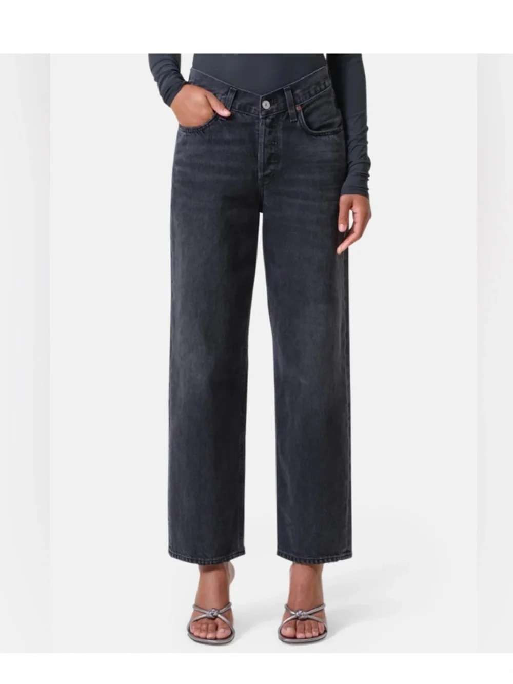 AGOLDE V Waist Baggy Jeans- size 29